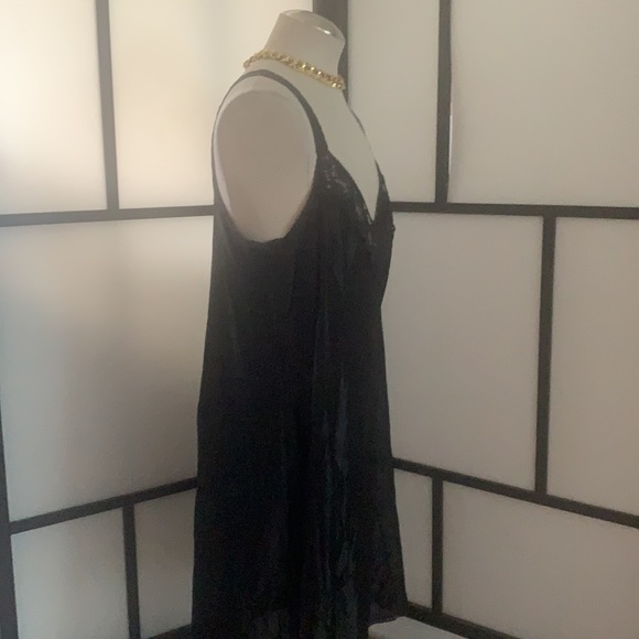 Vintage Women’s Black Slip Size 44 Plus Size I381 - Picture 3 of 9
